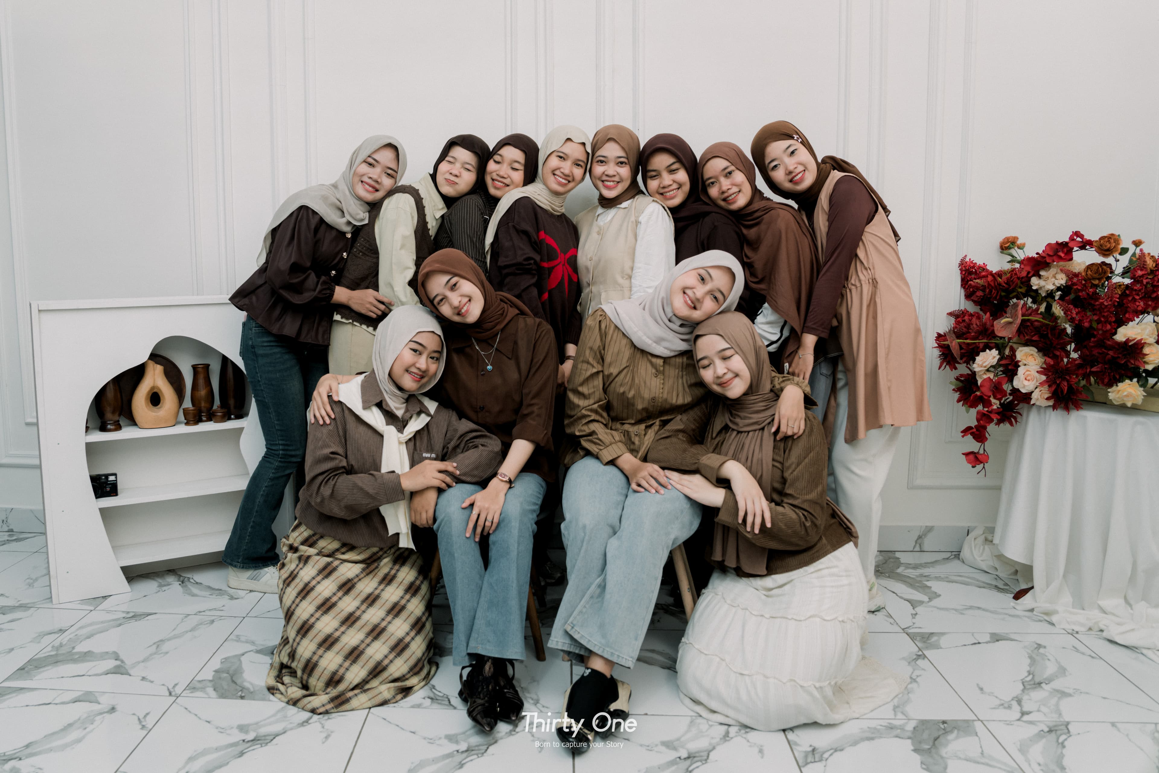 Group celebration photo