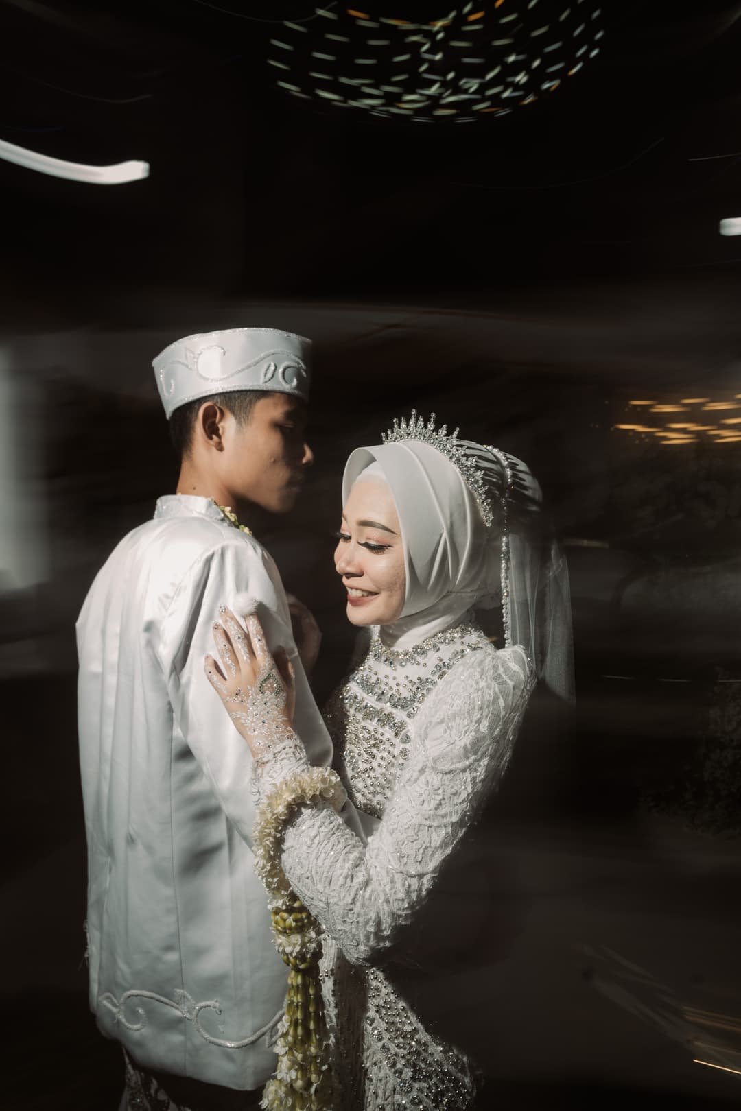 Grand exit of the bride and groom